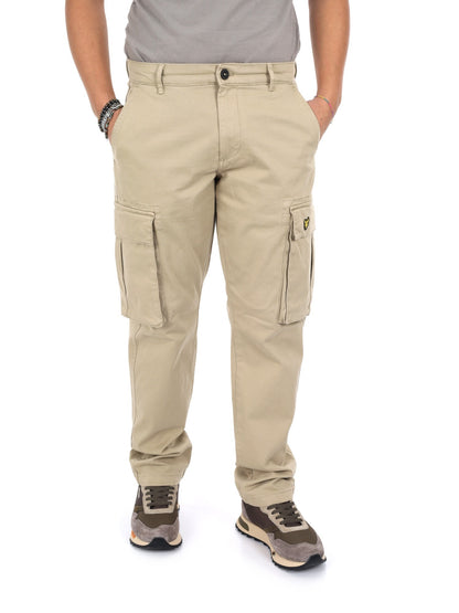Lyle&scott cargo pantalone da uomo sand
