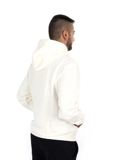 DS2 felpa cappuccio da uomo bianco
