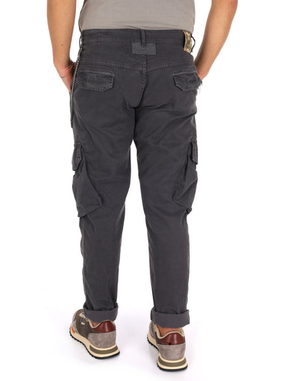 Fb panta cargo+caten pantalone da uomo ferro