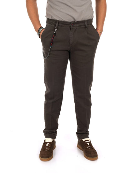 Fb panta pence+caten pantalone da uomo fango