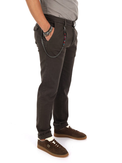 Fb panta pence+caten pantalone da uomo fango