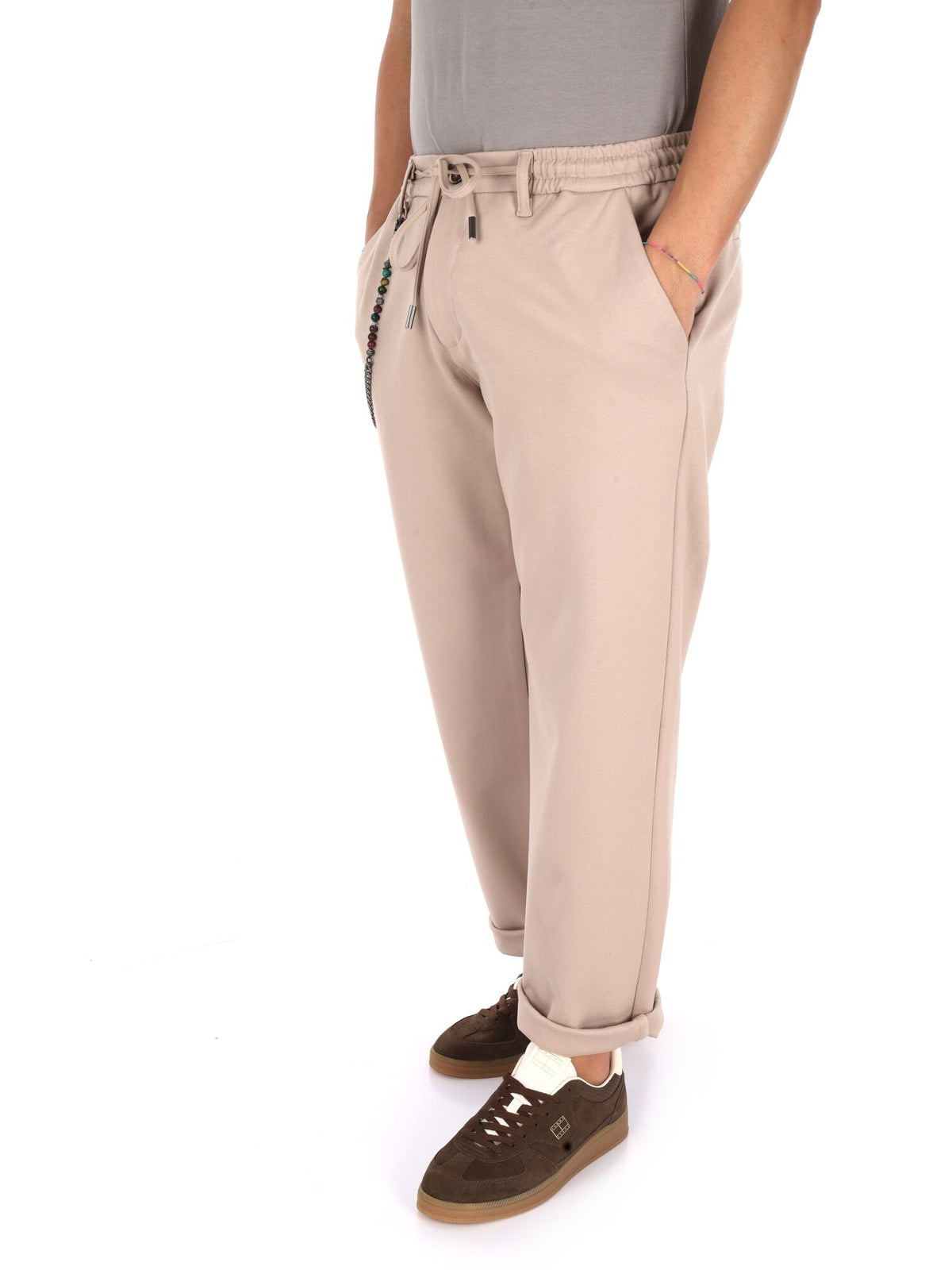 Fb pantalaccio+caten pantalone da uomo beige