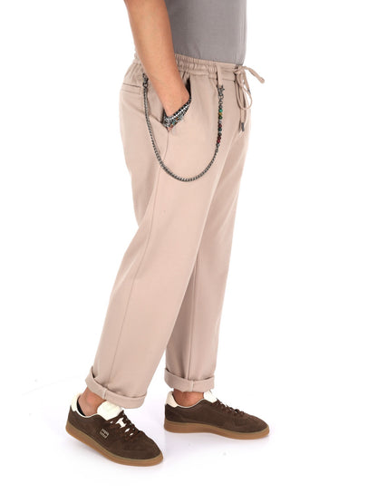 Fb pantalaccio+caten pantalone da uomo beige