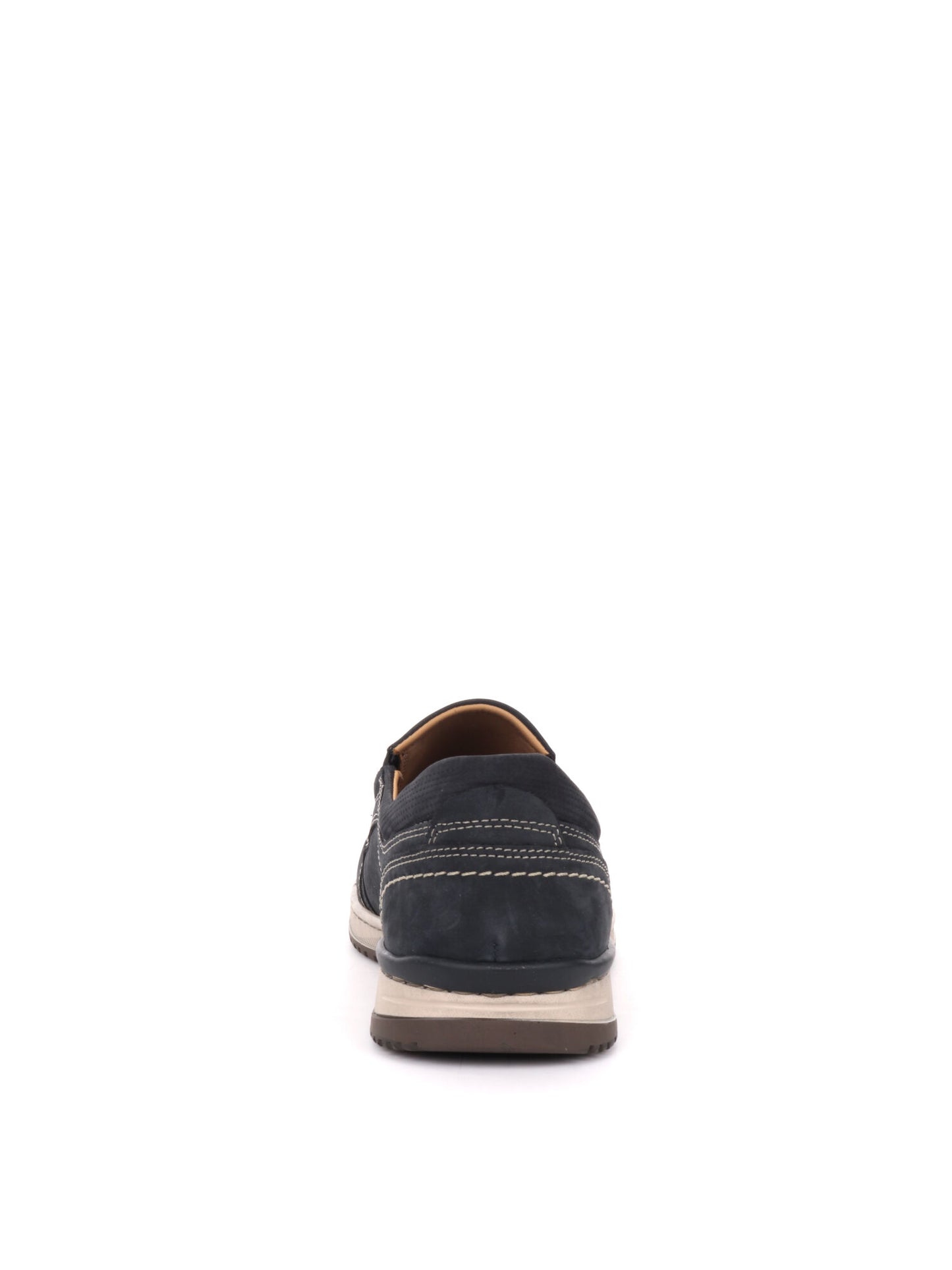 MOCASSINO CON INSERTI ELASTICI VALLEVERDE UOMO BLU