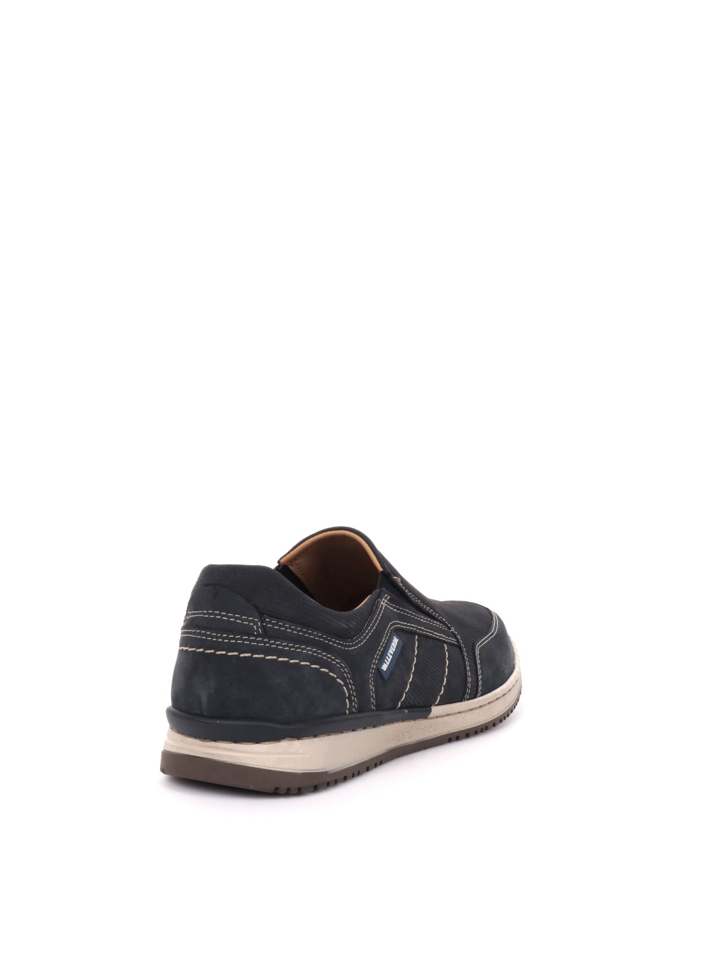 MOCASSINO CON INSERTI ELASTICI VALLEVERDE UOMO BLU