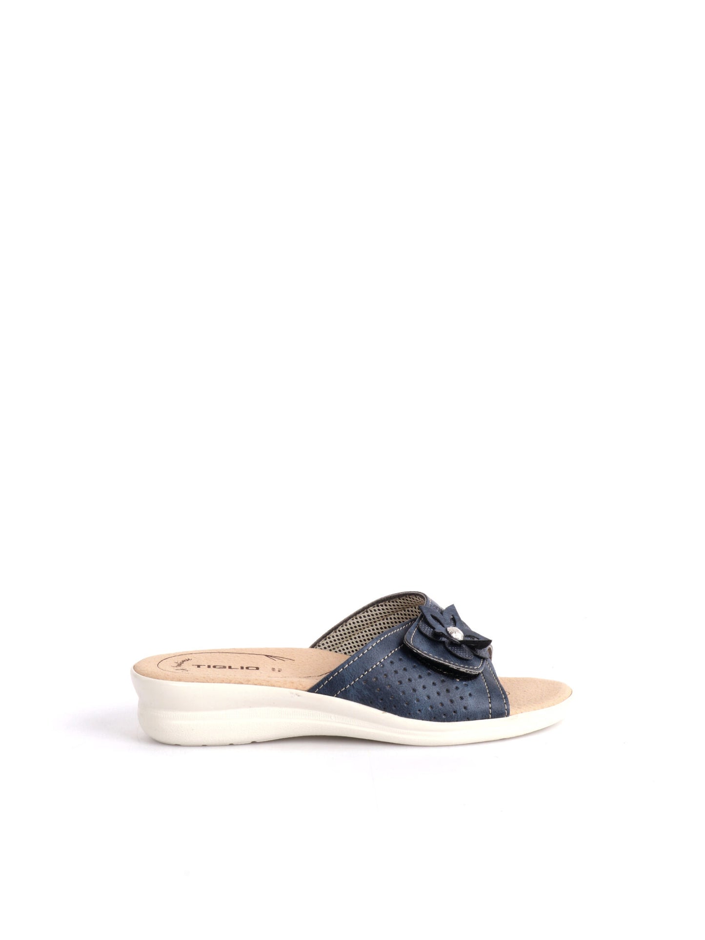 Ciabatte donna Tiglio modello 181 blu casual comode e leggere