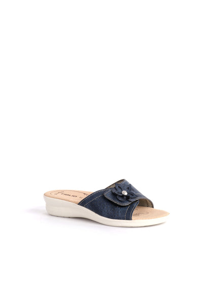 Ciabatte donna Tiglio modello 181 blu casual comode e leggere