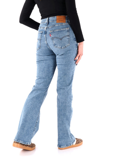 DENIM 725 HIGH RISE LEVI'S DONNA JEANS CHIARO