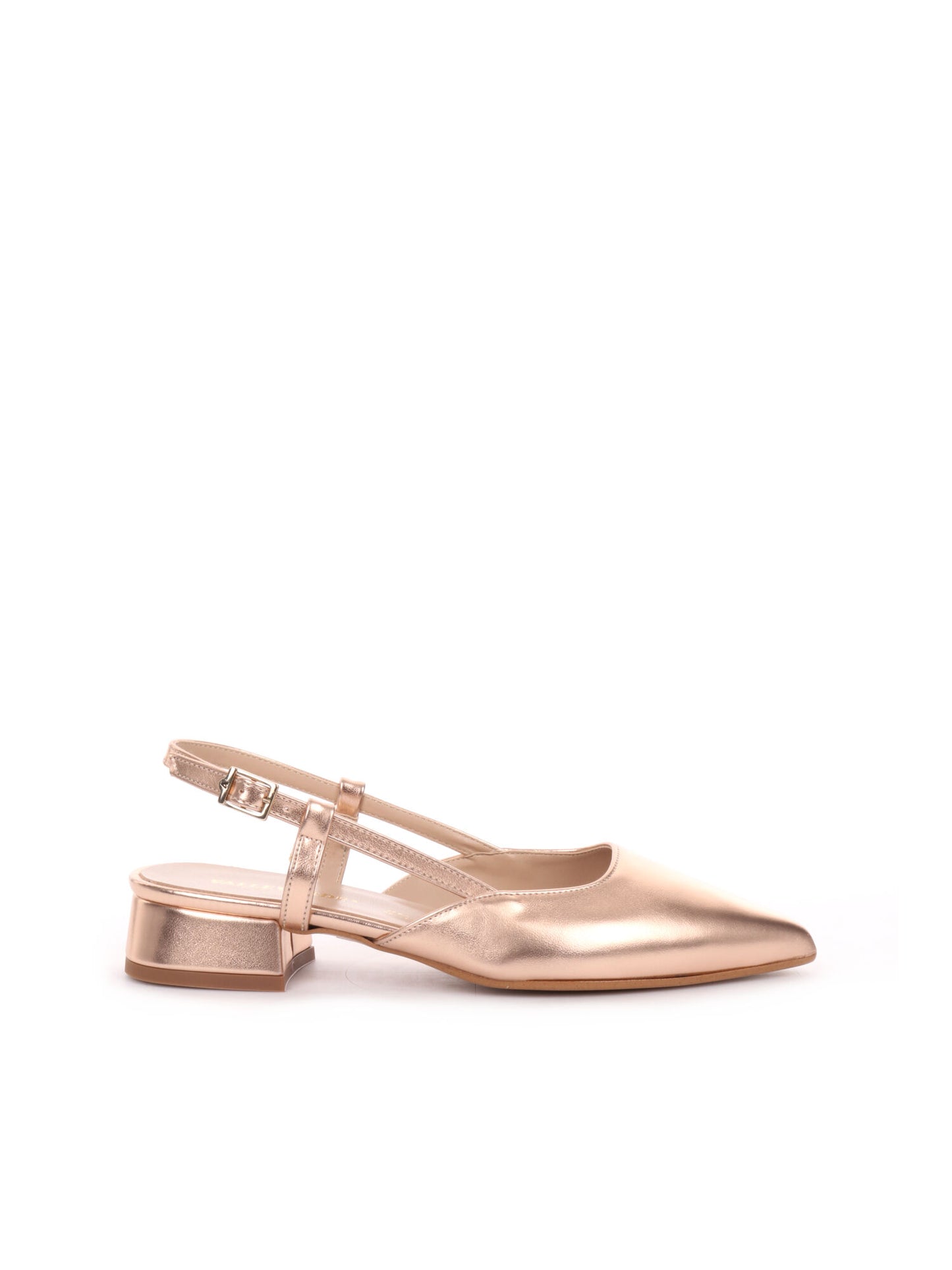 SLINGBACK BASSA SATINATA VALLEVERDE DONNA CIPRIA