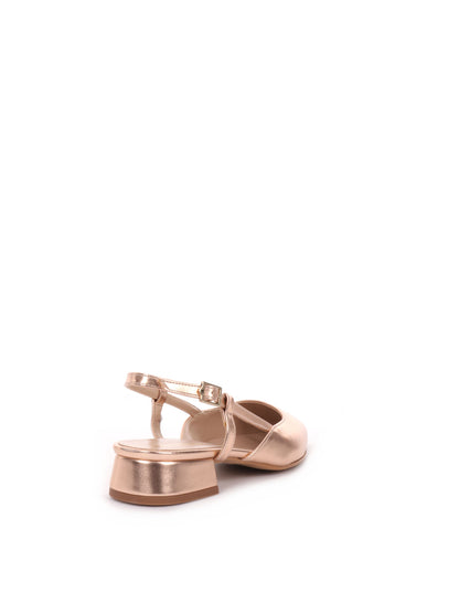 SLINGBACK BASSA SATINATA VALLEVERDE DONNA CIPRIA