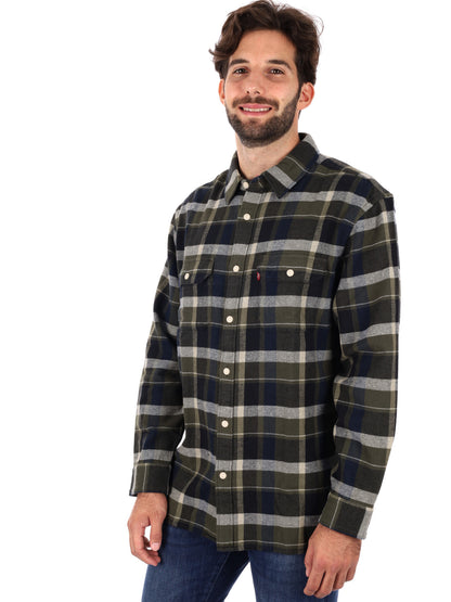 GIACCA-CAMICIA LEVI'S DA UOMO BLU