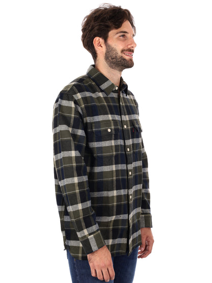 GIACCA-CAMICIA LEVI'S DA UOMO BLU