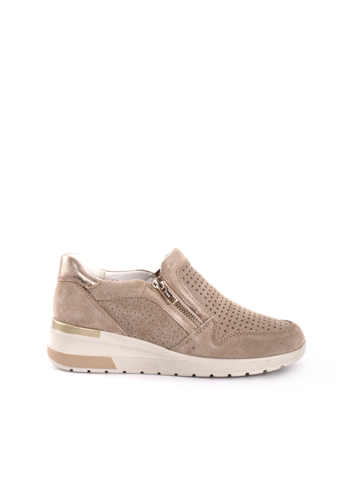 SLIPON TRAFORATA SHOELAB DA DONNA SABBIA