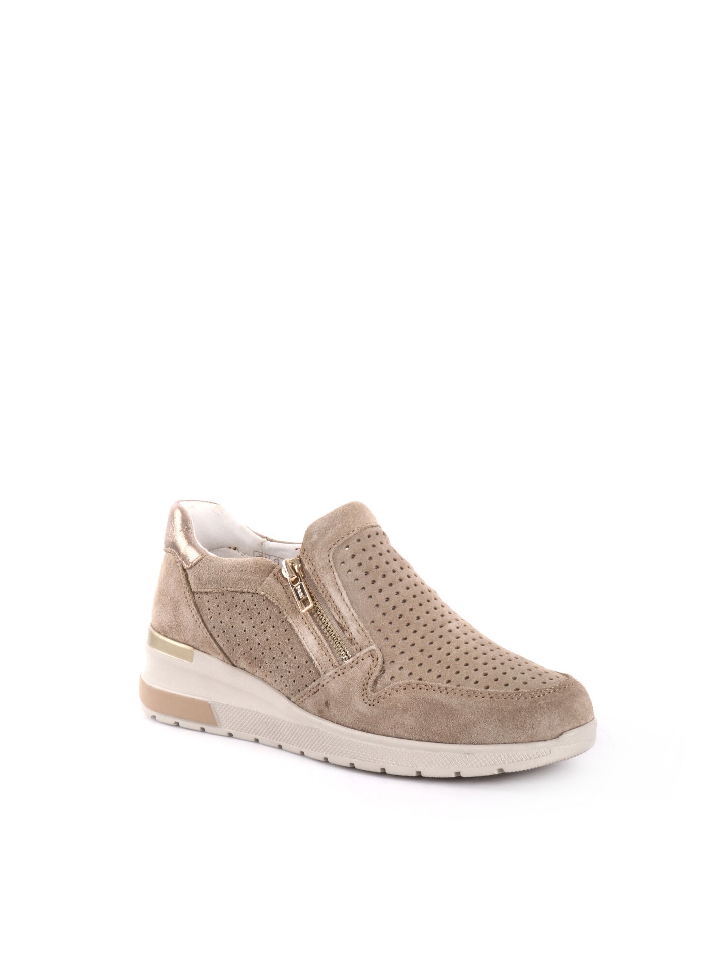 SLIPON TRAFORATA SHOELAB DA DONNA SABBIA