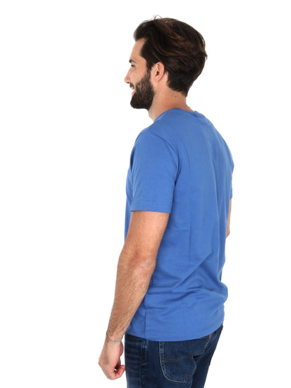 T-SHIRT JERSEY GANT UOMO ROYAL