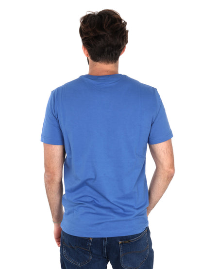 T-SHIRT JERSEY GANT UOMO ROYAL