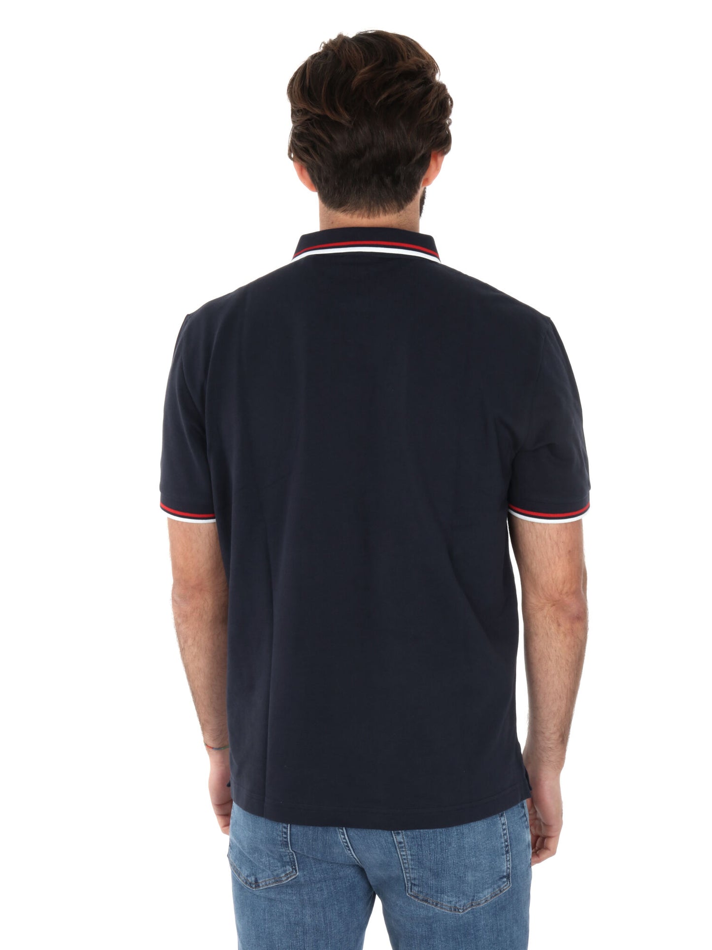 POLO IN PIQUE GANT UOMO BLU