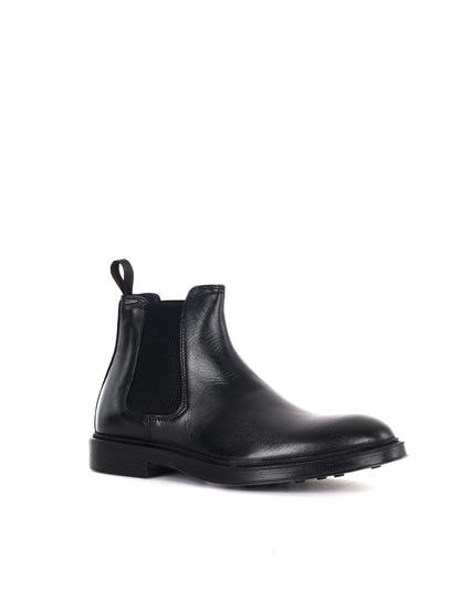 Fabbrica 2052 3401 Nero, stivale da uomo nero