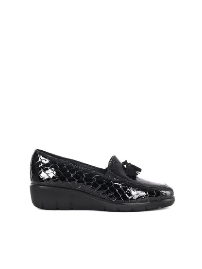 Shoelab 20823 Anty Black, mocassino da donna nero