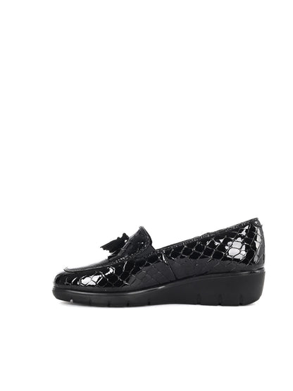 Shoelab 20823 Anty Black, mocassino da donna nero