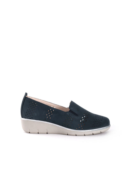 MOCASSINO TRAFORATO SHOELAB DONNA BLU