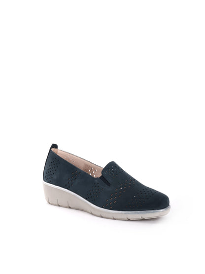 MOCASSINO TRAFORATO SHOELAB DONNA BLU
