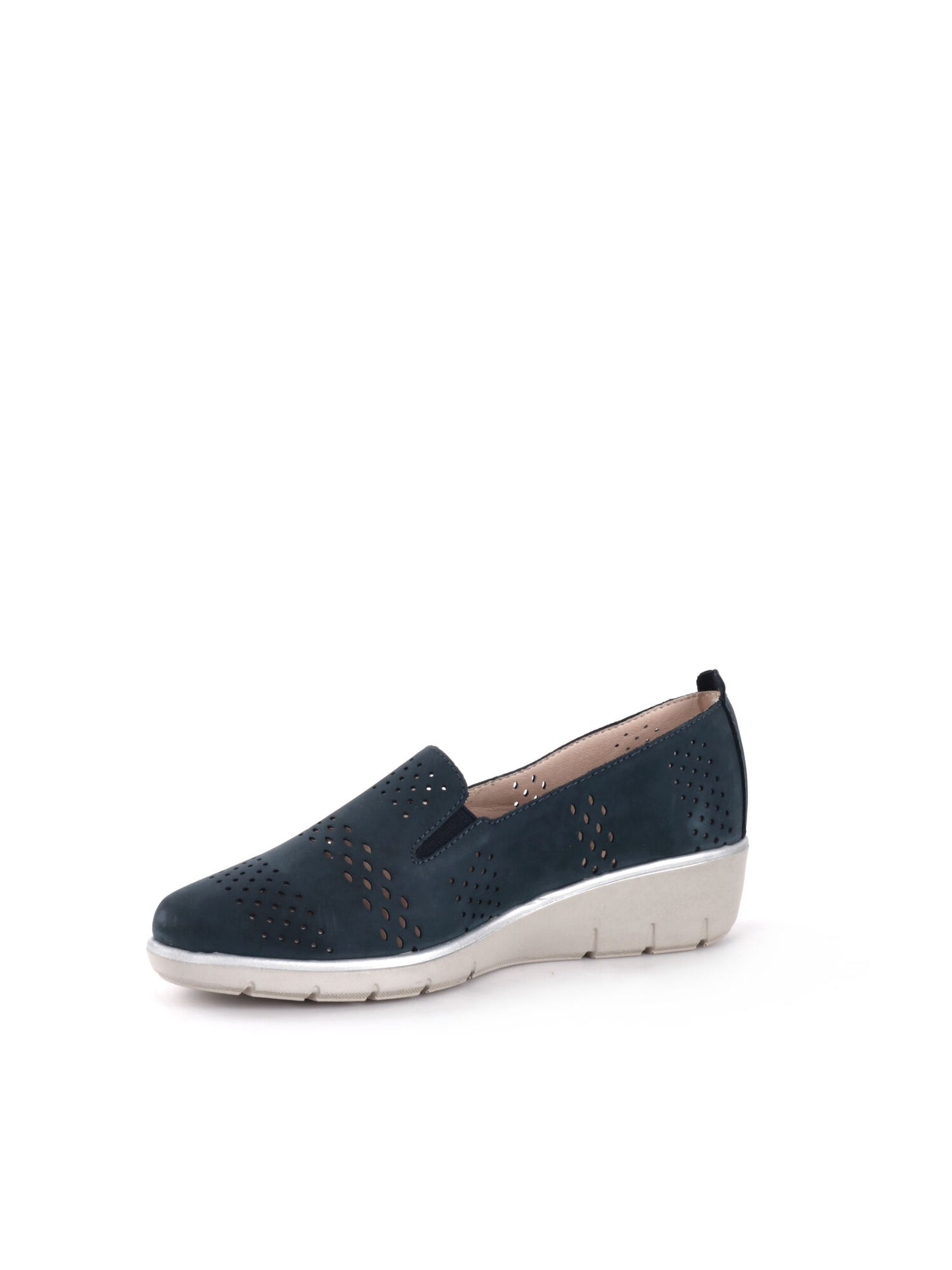 MOCASSINO TRAFORATO SHOELAB DONNA BLU