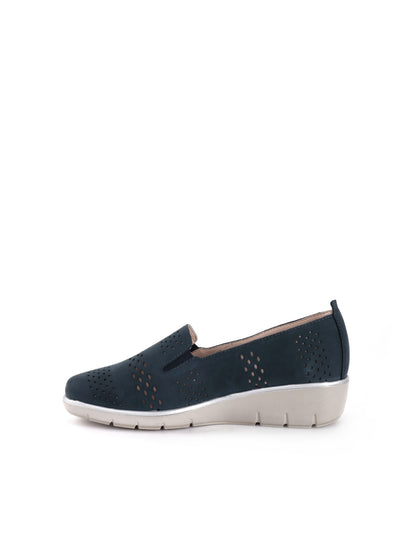 MOCASSINO TRAFORATO SHOELAB DONNA BLU