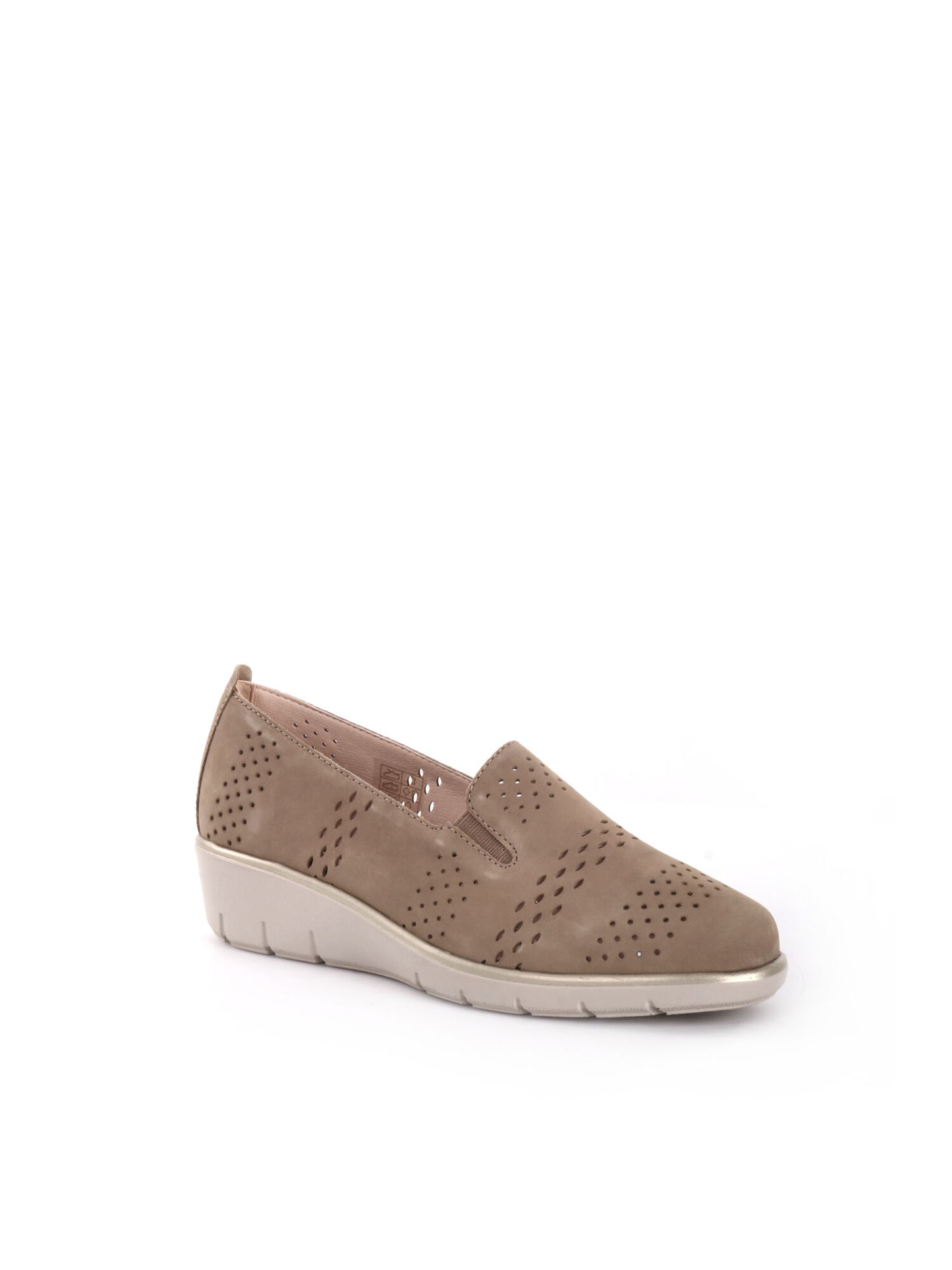 MOCASSINO TRAFORATO SHOELAB DONNA BEIGE