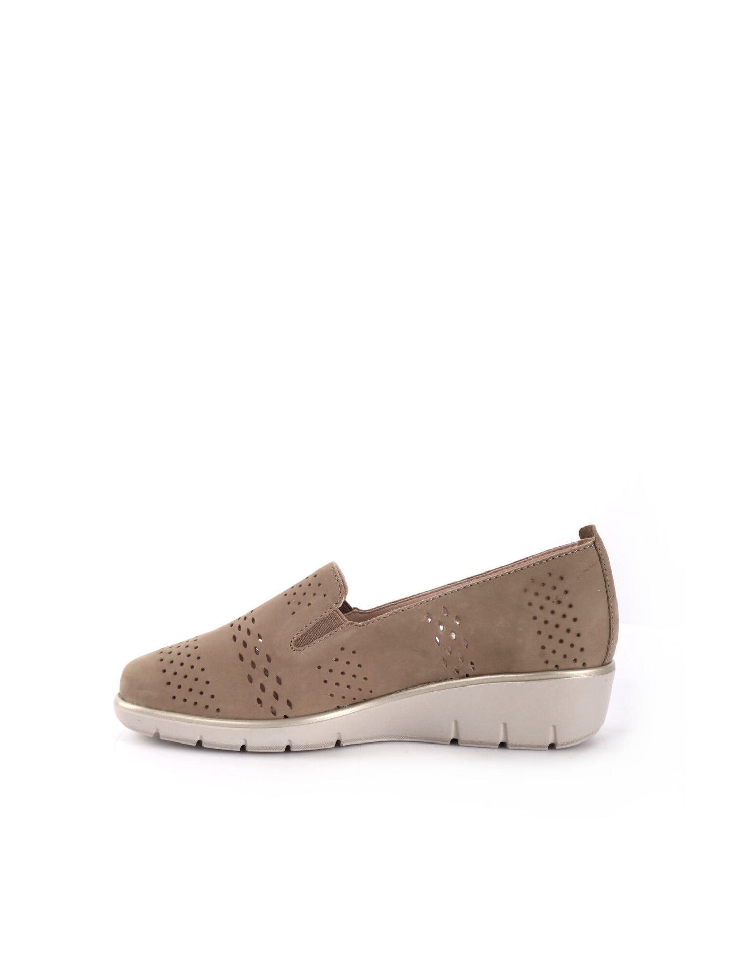MOCASSINO TRAFORATO SHOELAB DONNA BEIGE