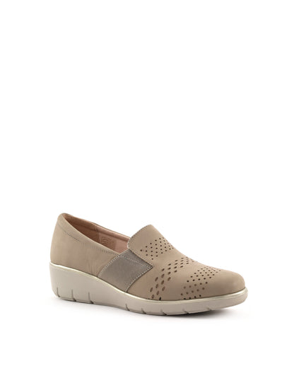 Shoelab slip on donna beige, comoda e versatile per la primavera