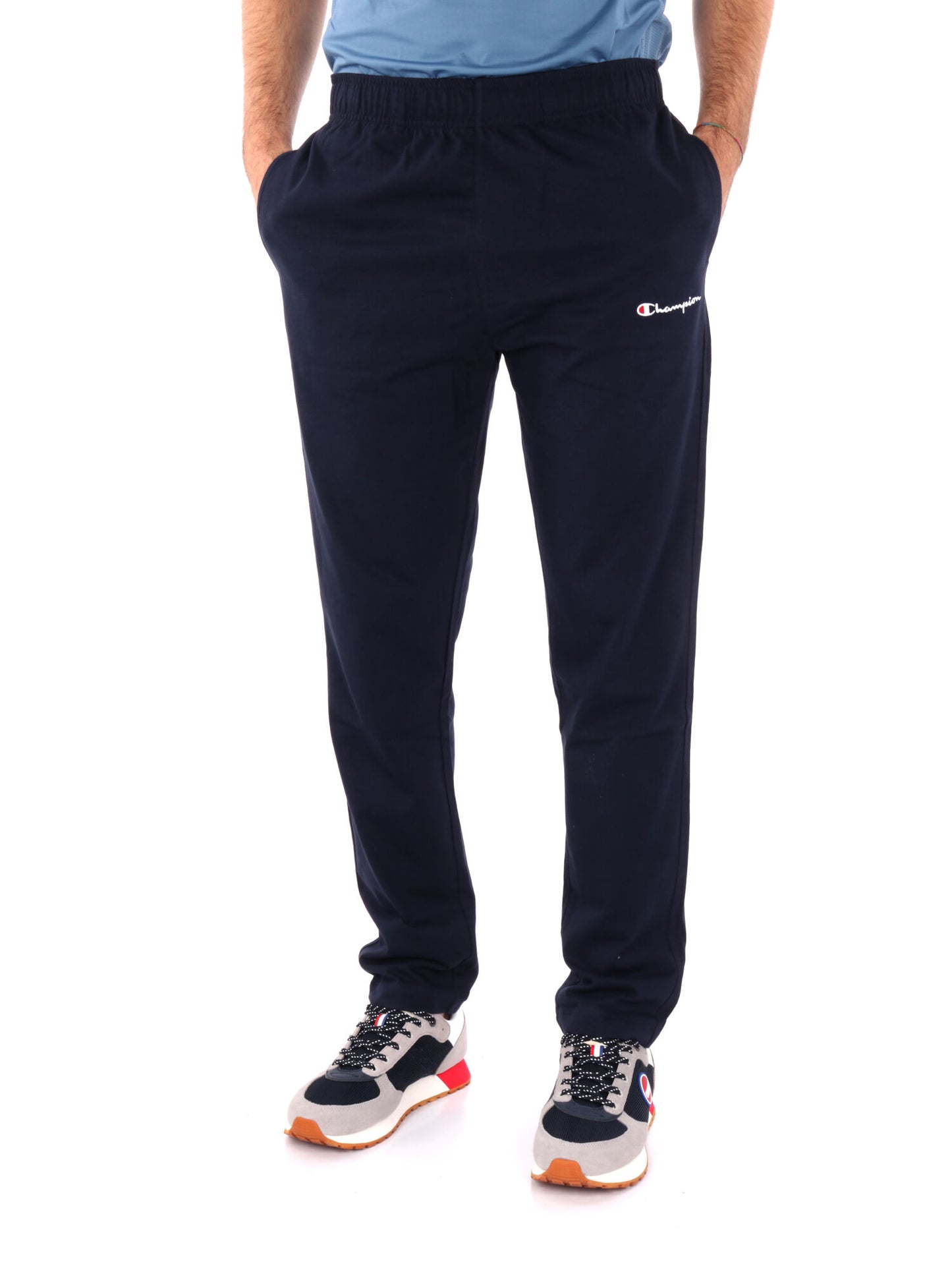 PANTALONE SPORTIVO CON COULISSE CHAMPION DA UOMO BLU