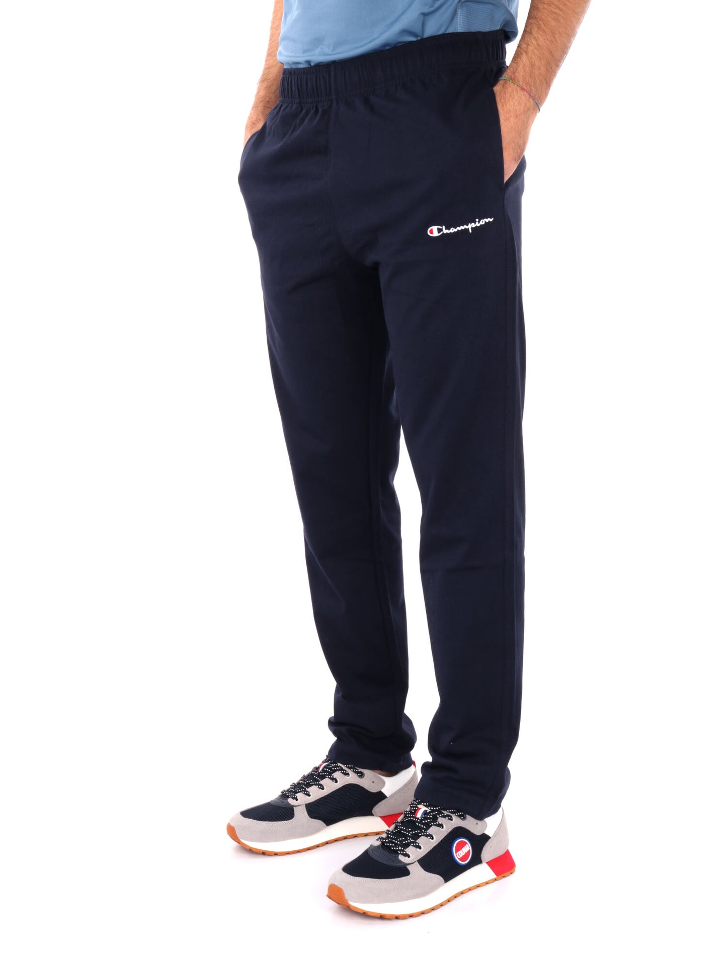 PANTALONE SPORTIVO CON COULISSE CHAMPION DA UOMO BLU