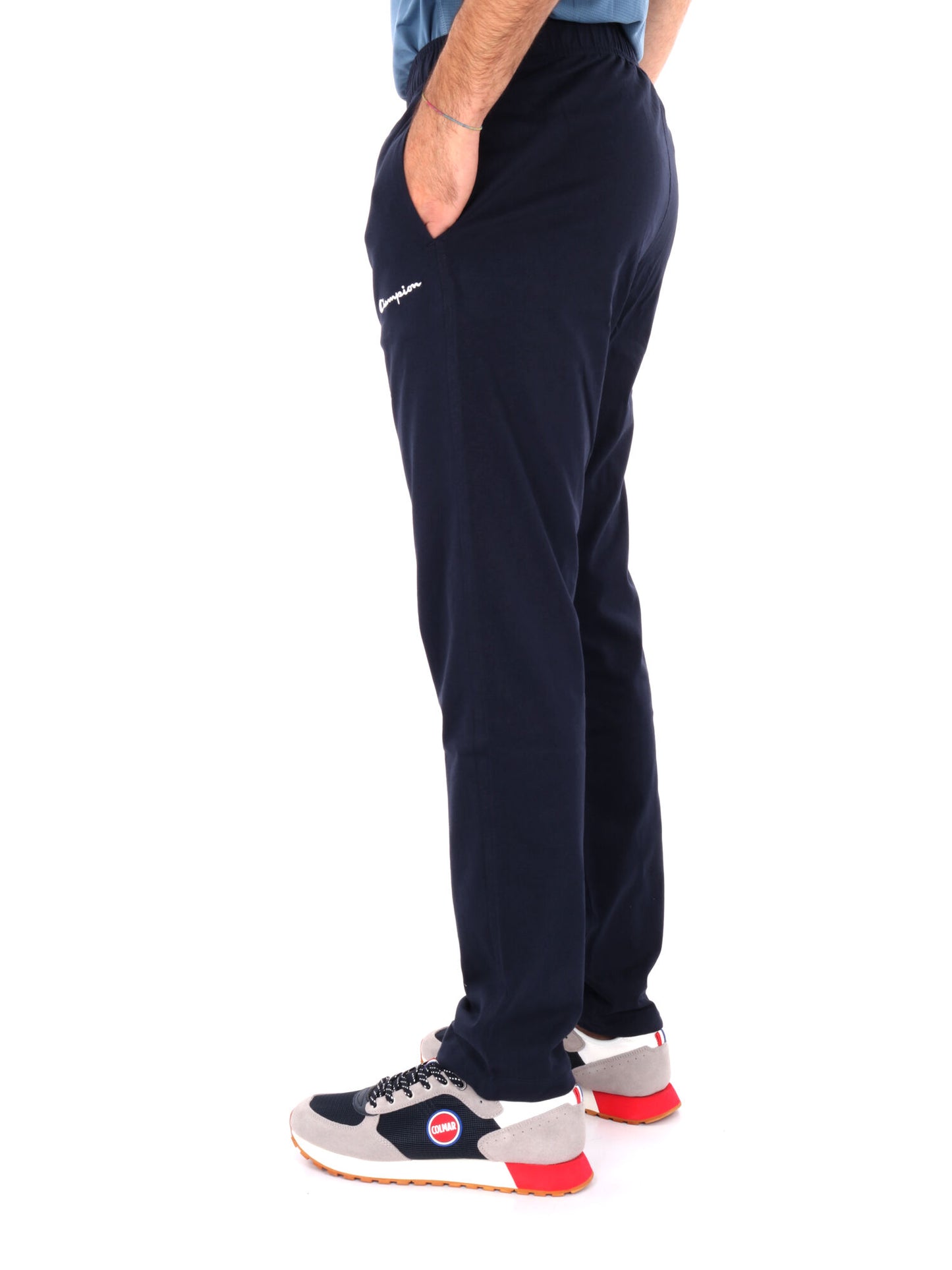 PANTALONE SPORTIVO CON COULISSE CHAMPION DA UOMO BLU