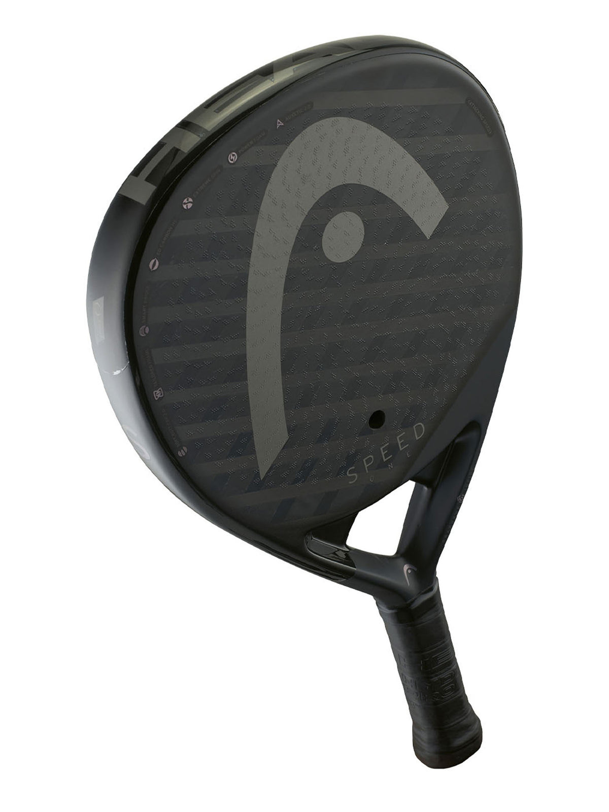 Head speed one 2025 racchette padel da unisex nero