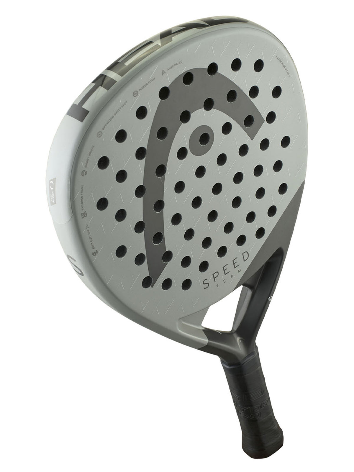 Head speed team 2025 racchette padel da unisex grigio