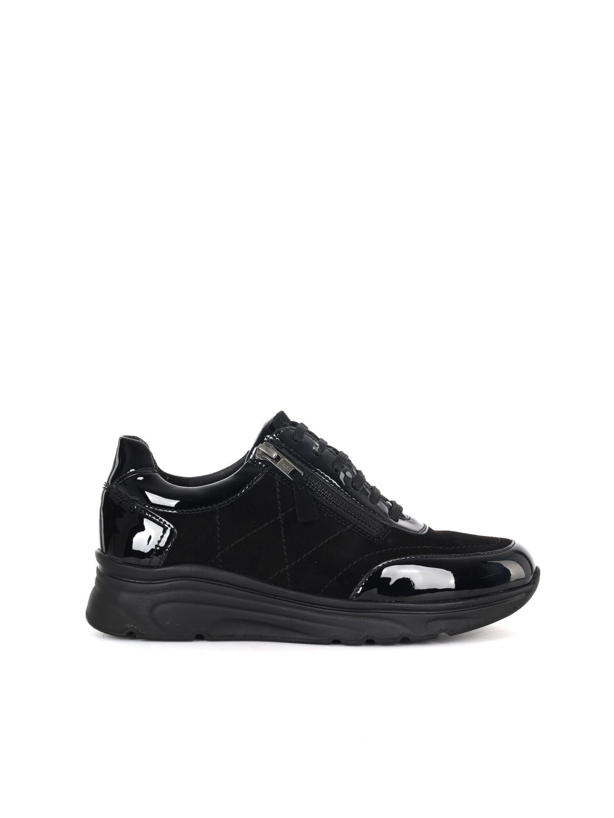 Shoelab 22193 Glam Black, sneakers da donna nere