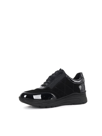 Shoelab 22193 Glam Black, sneakers da donna nere