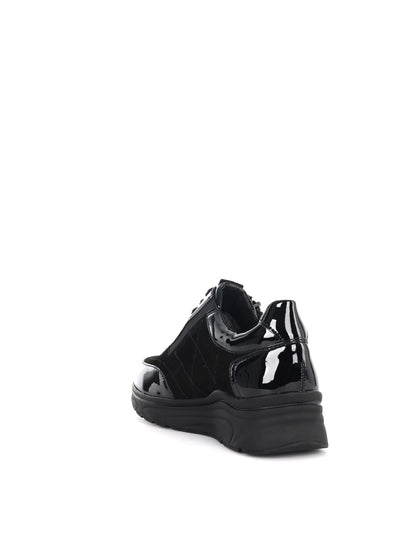 Shoelab 22193 Glam Black, sneakers da donna nere