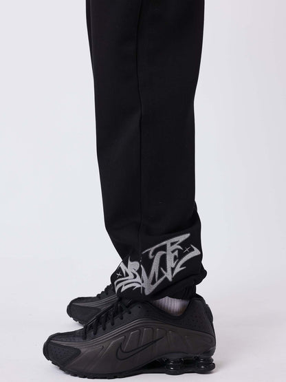 Project X Paris Grafit, pantalone da uomo nero