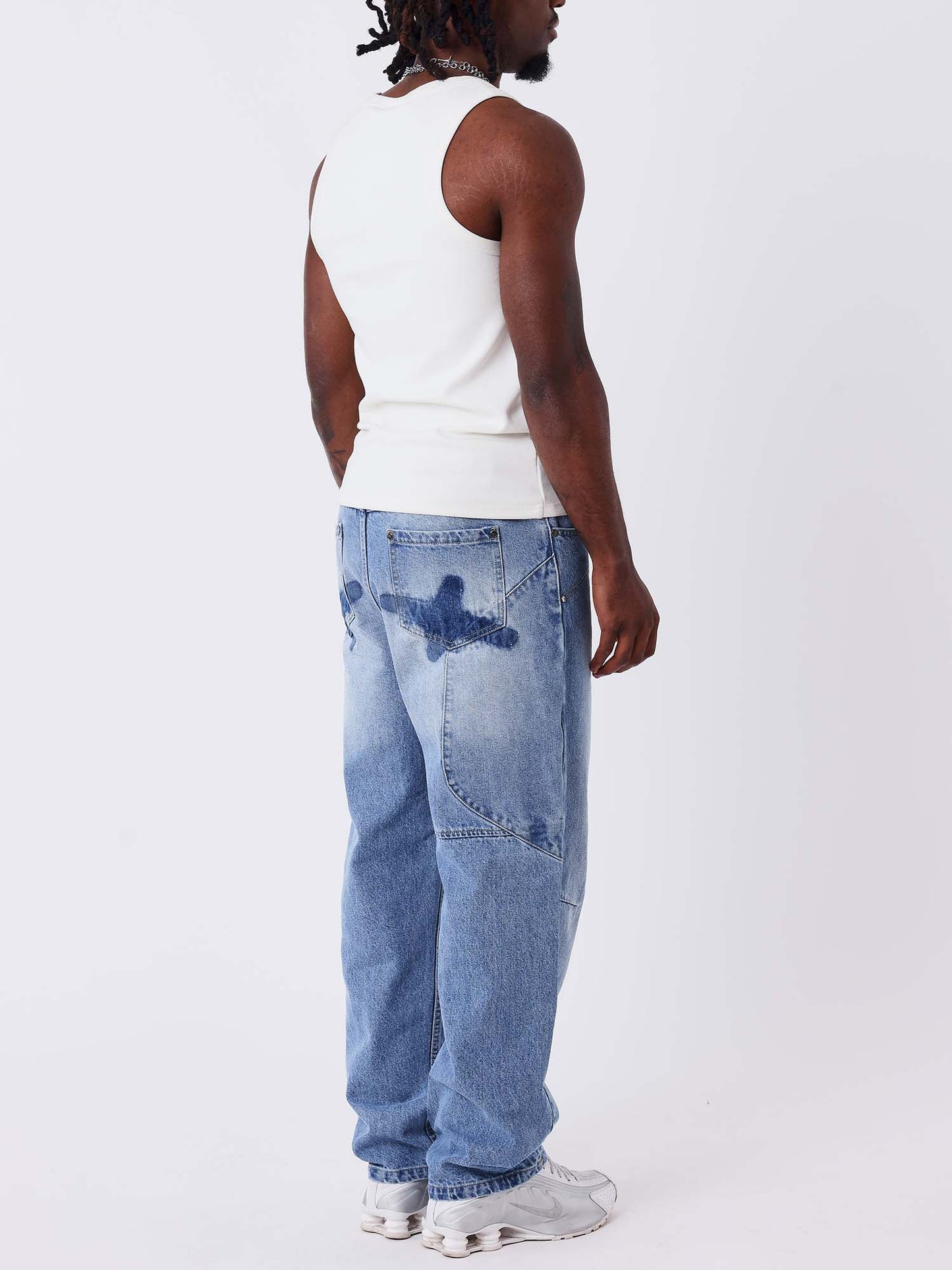 Project X Paris Iceage, jeans da uomo denim