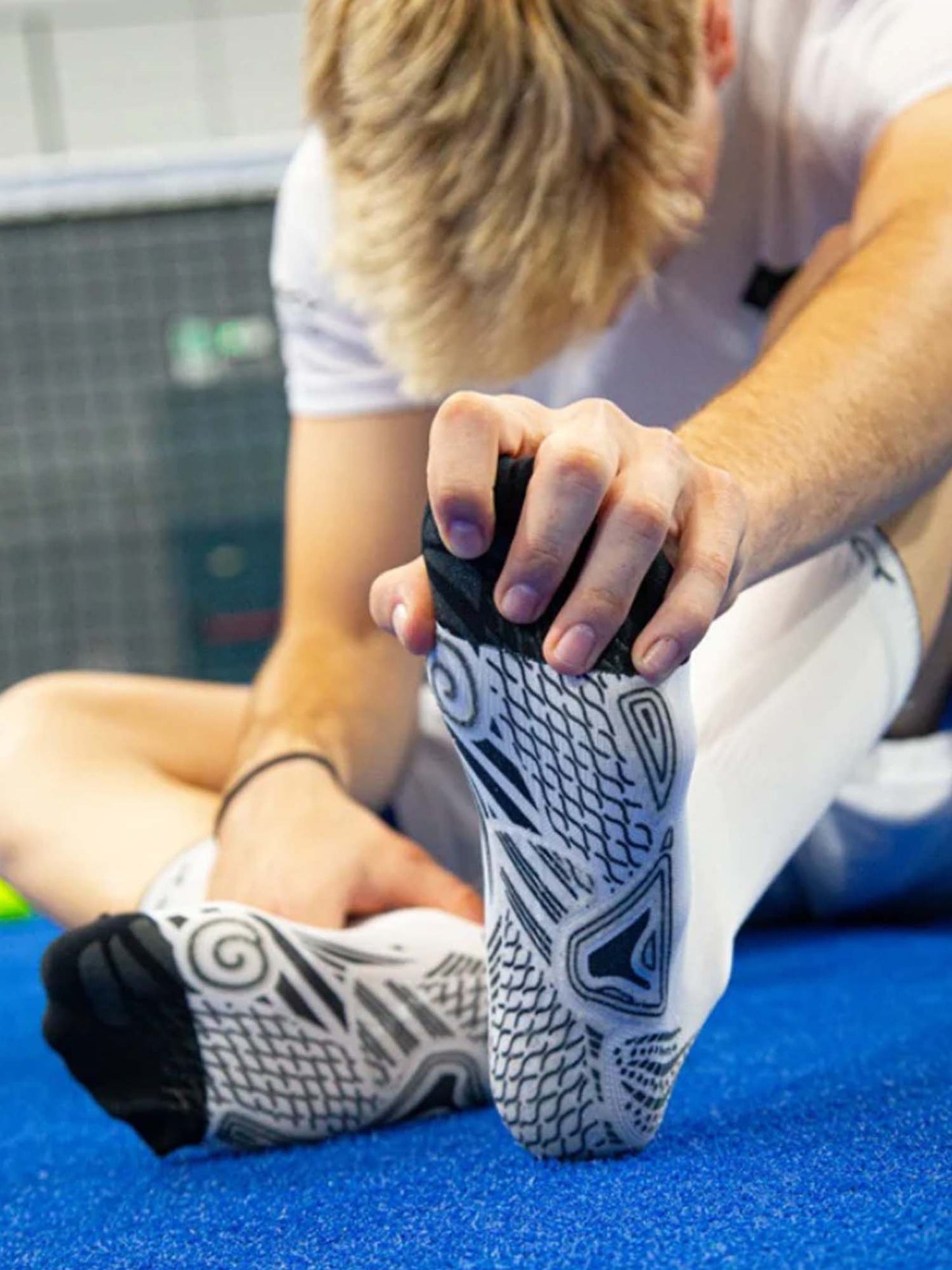 CALZE S-MASH FLOKY UNISEX BIANCO