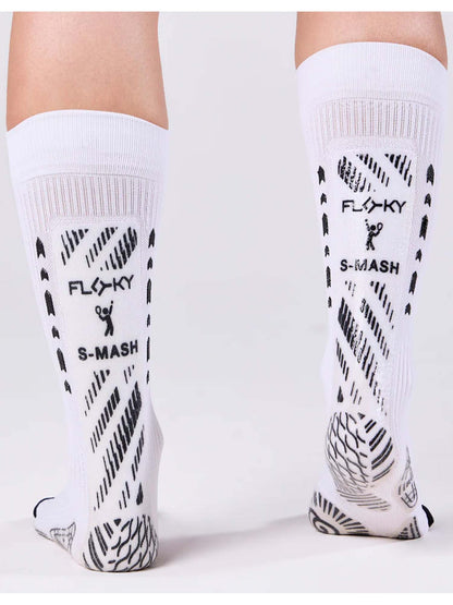 Floky s-mash 3D calze da unisex bianco