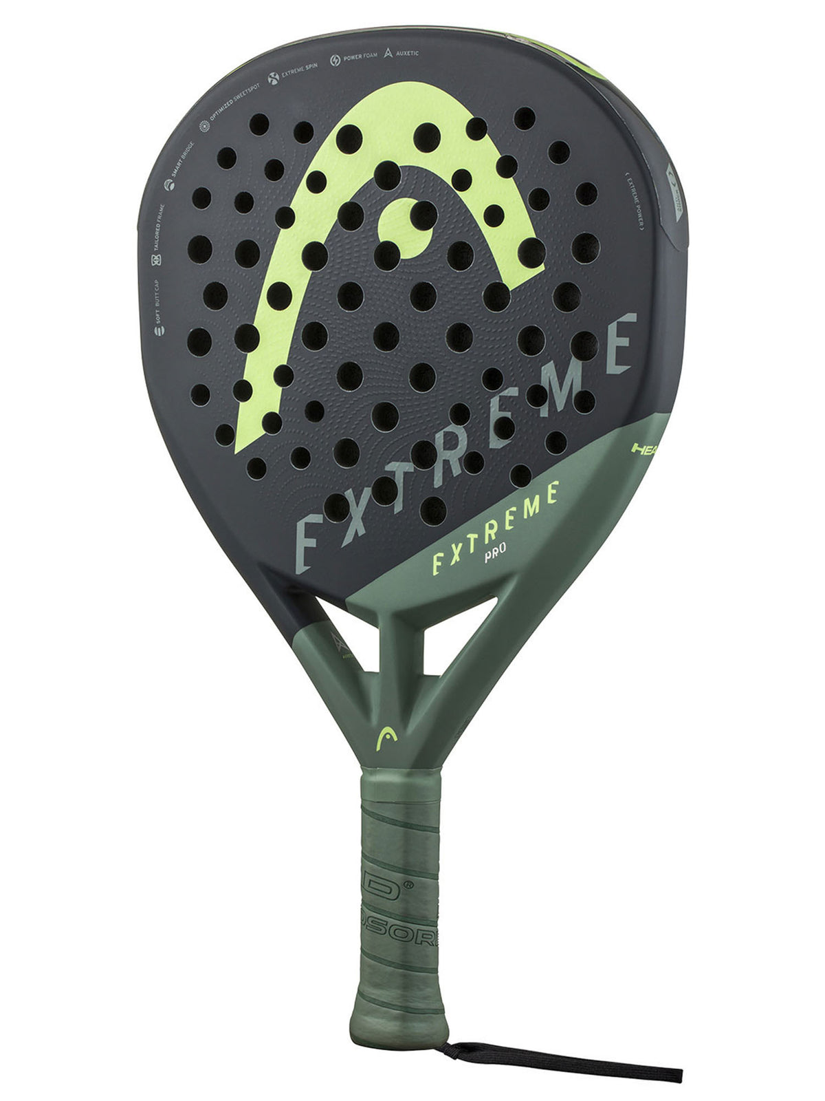 Head extreme pro racchette padel da unisex nero-verde