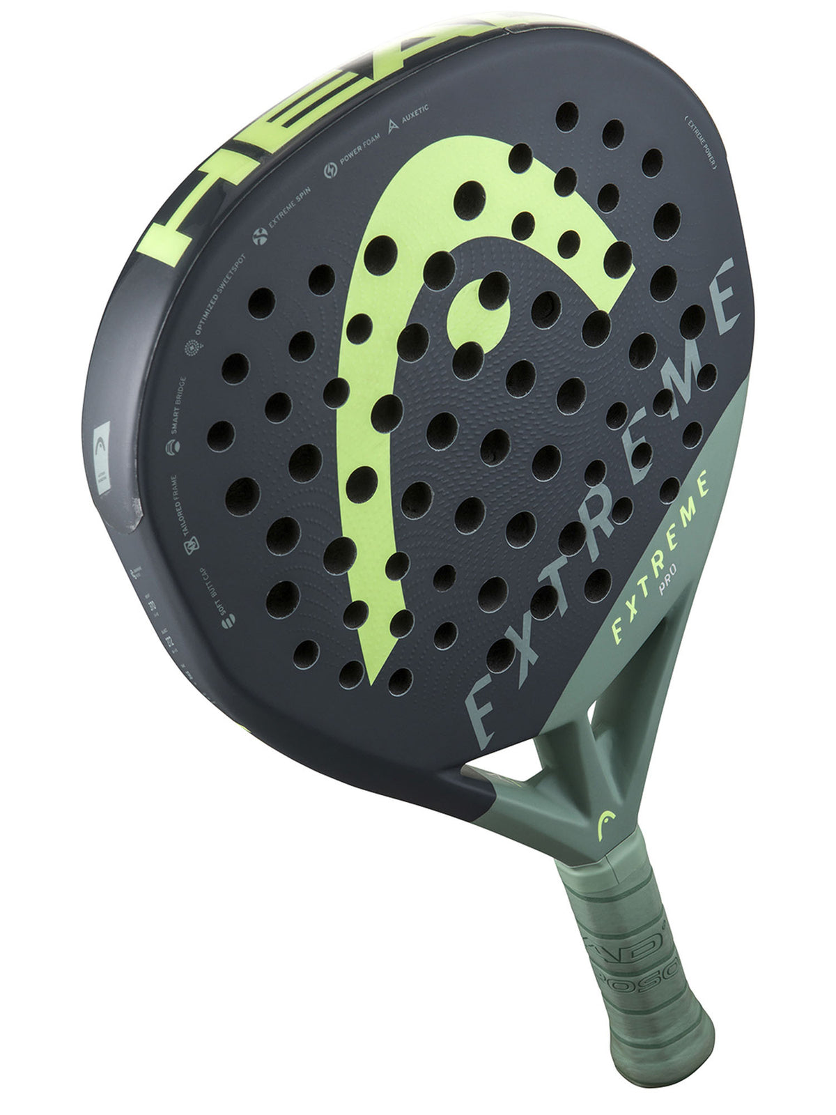 Head extreme pro racchette padel da unisex nero-verde
