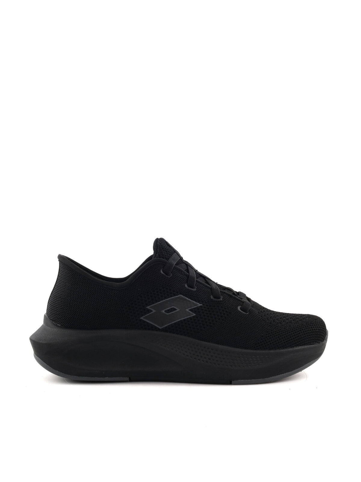 Lotto run 90 slip&go scarpa running da uomo nero