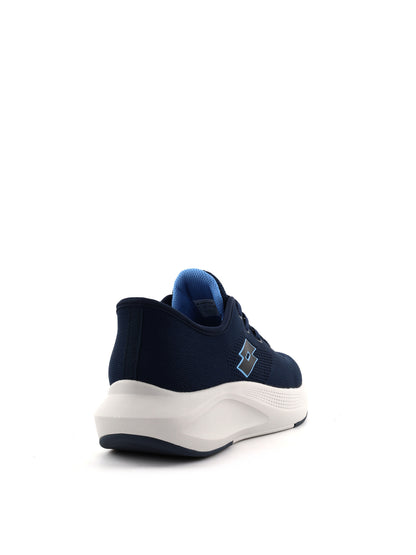 Lotto Run 90 Slip&Go, scarpe running uomo blu