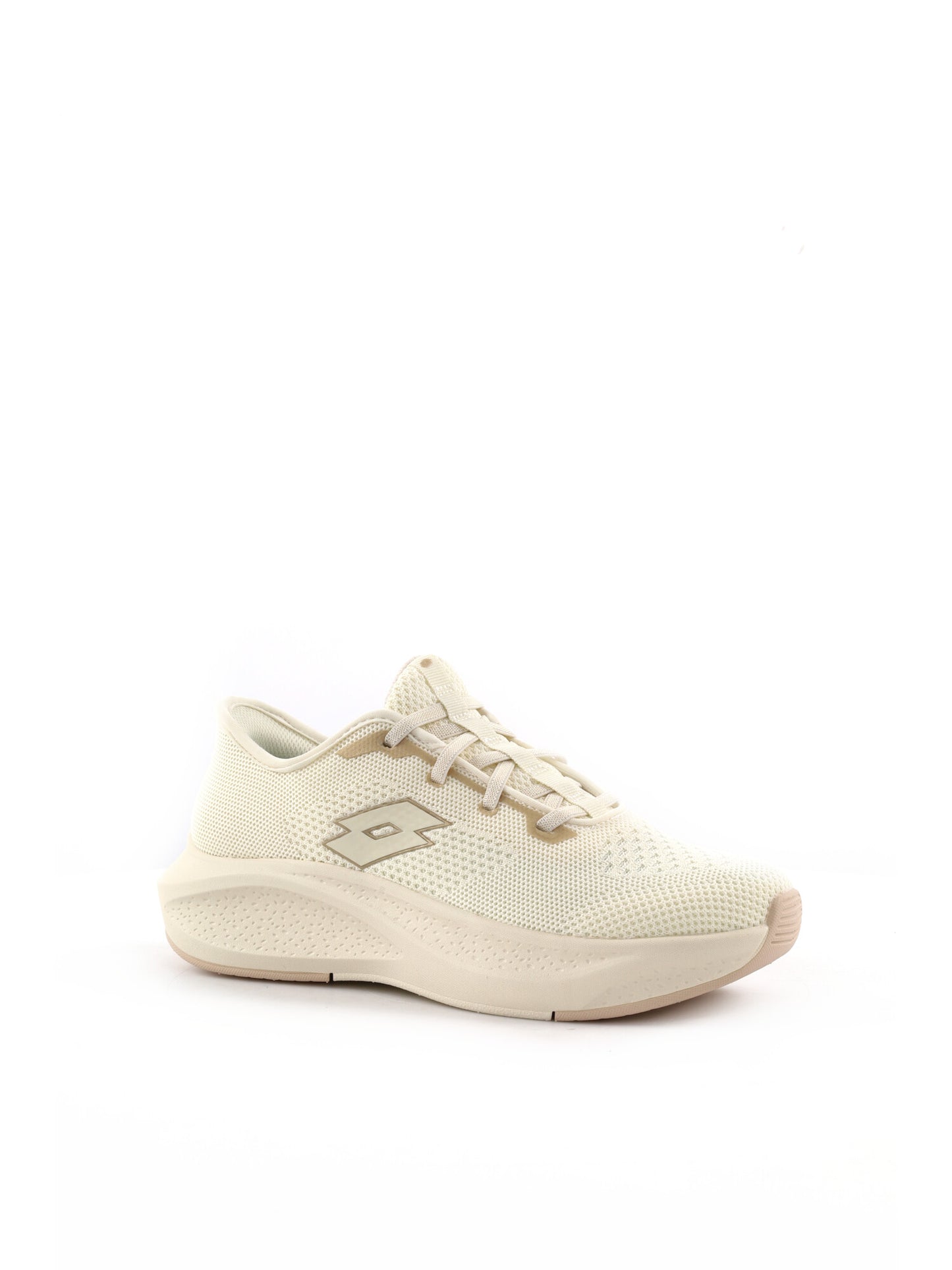 Lotto Run 90 Slip&Go, scarpa running donna crema