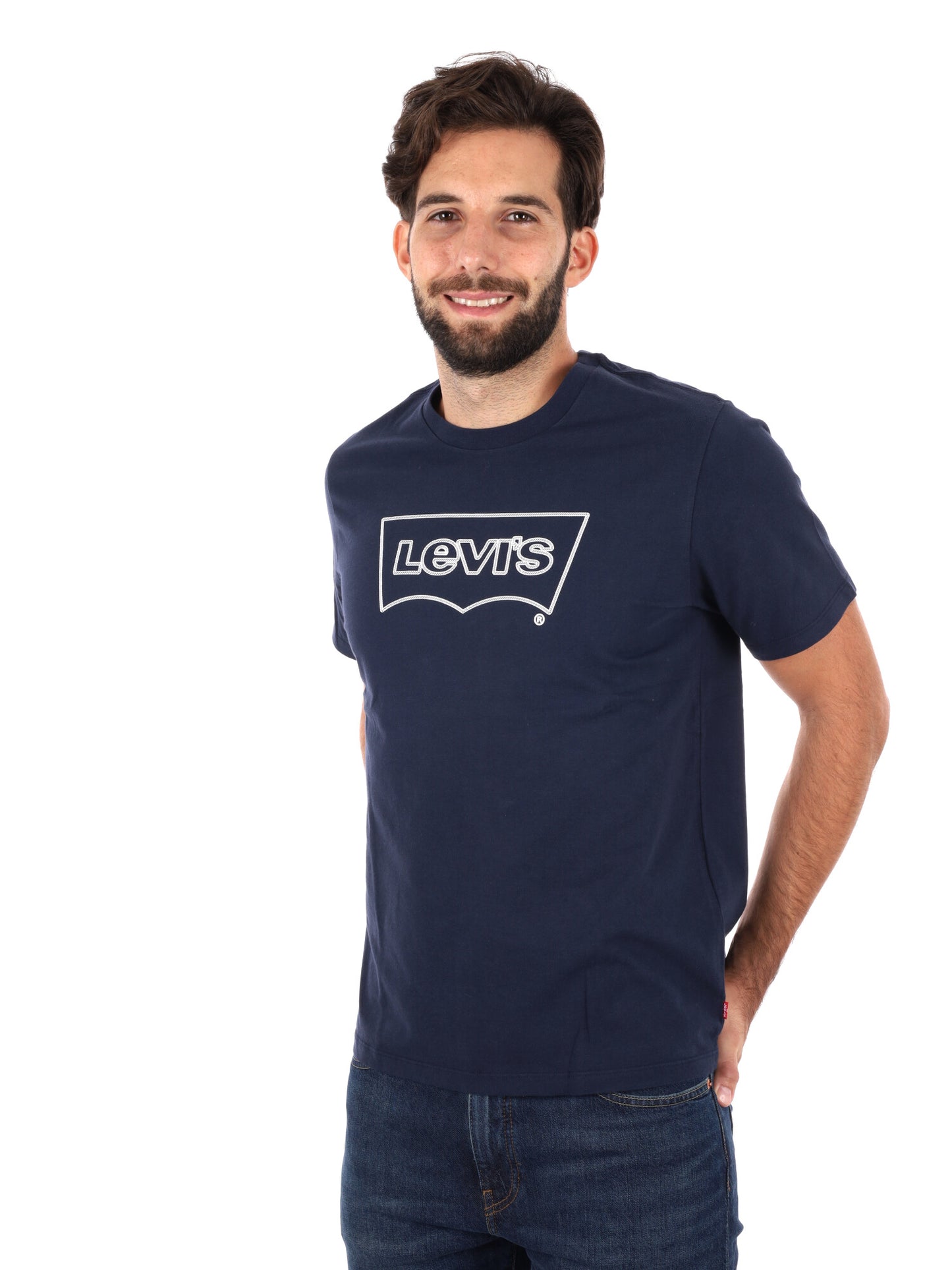 T-SHIRT CLASSICA CON LOGO LEVI'S DA UOMO BLU