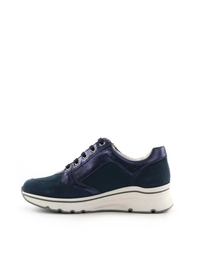 Sneakers donna Shoelab modello Glam in blu